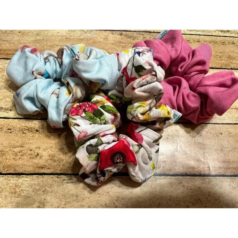 Posh Peanut Tinsley Jane Bamboo Scrunchie Bundle NWOT